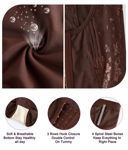 YERKOAD Tummy Control Panties for Women Shapewear Butt Lifter Short High Waist Trainer Corset Slimming Body Shaper Underwear