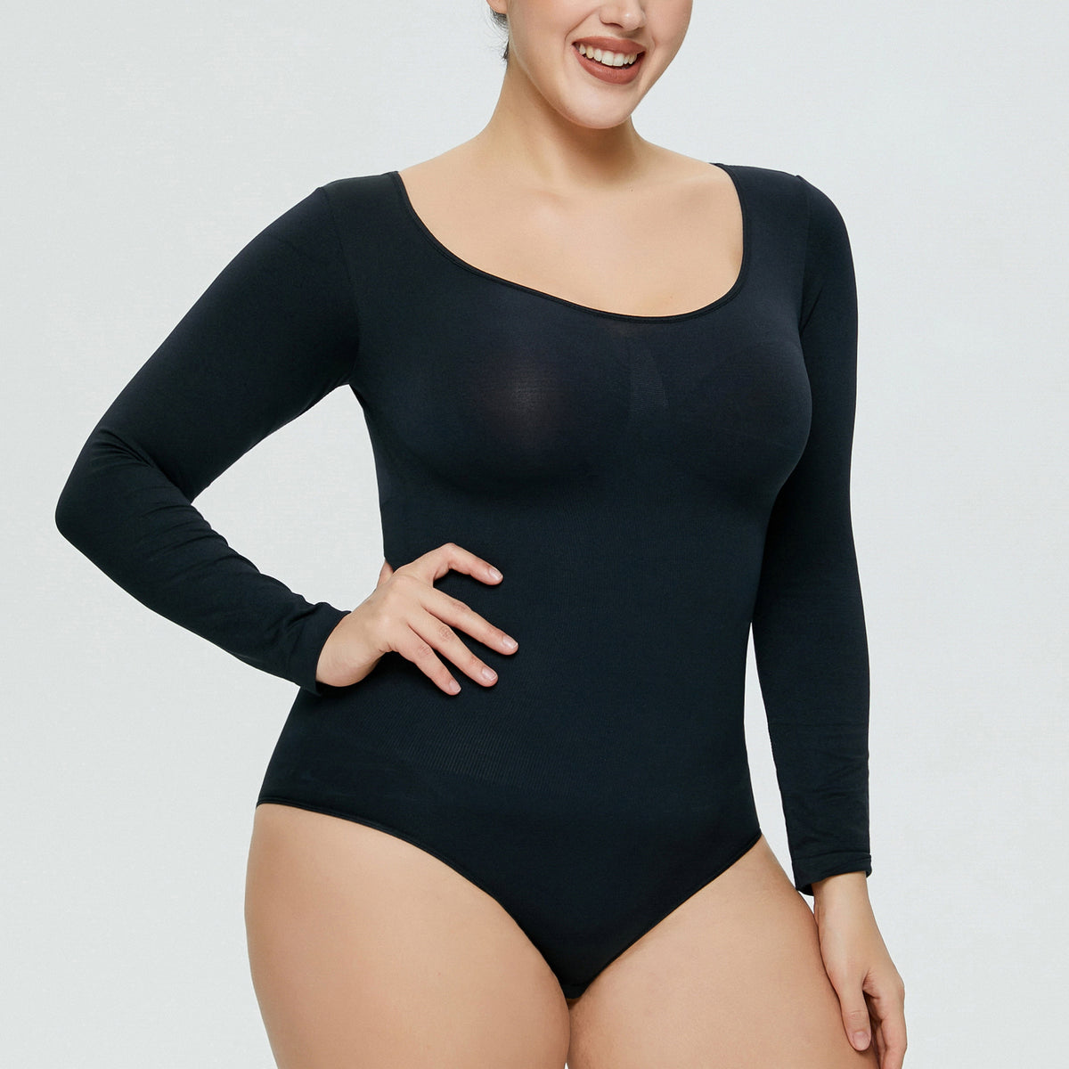 Control Hip Lift Body Shaper Women's Fitted Long Sleeve Corset Beauty Body Shaping Suit