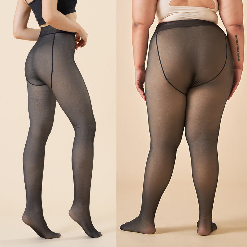 Transparent Leggings Leggings Pants Long Pants Bare Legs Artifact Pants High Waist