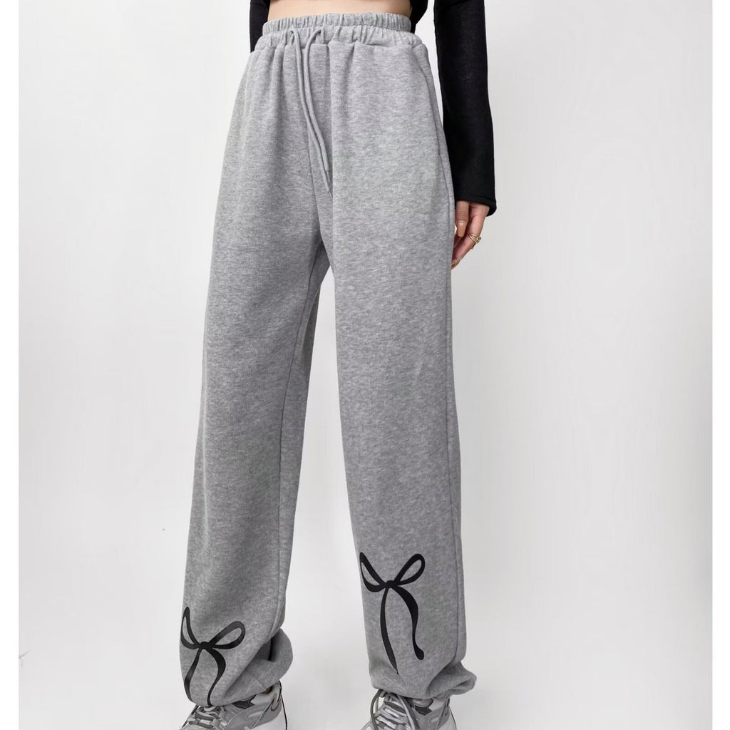 Bow Print Sport Leggings