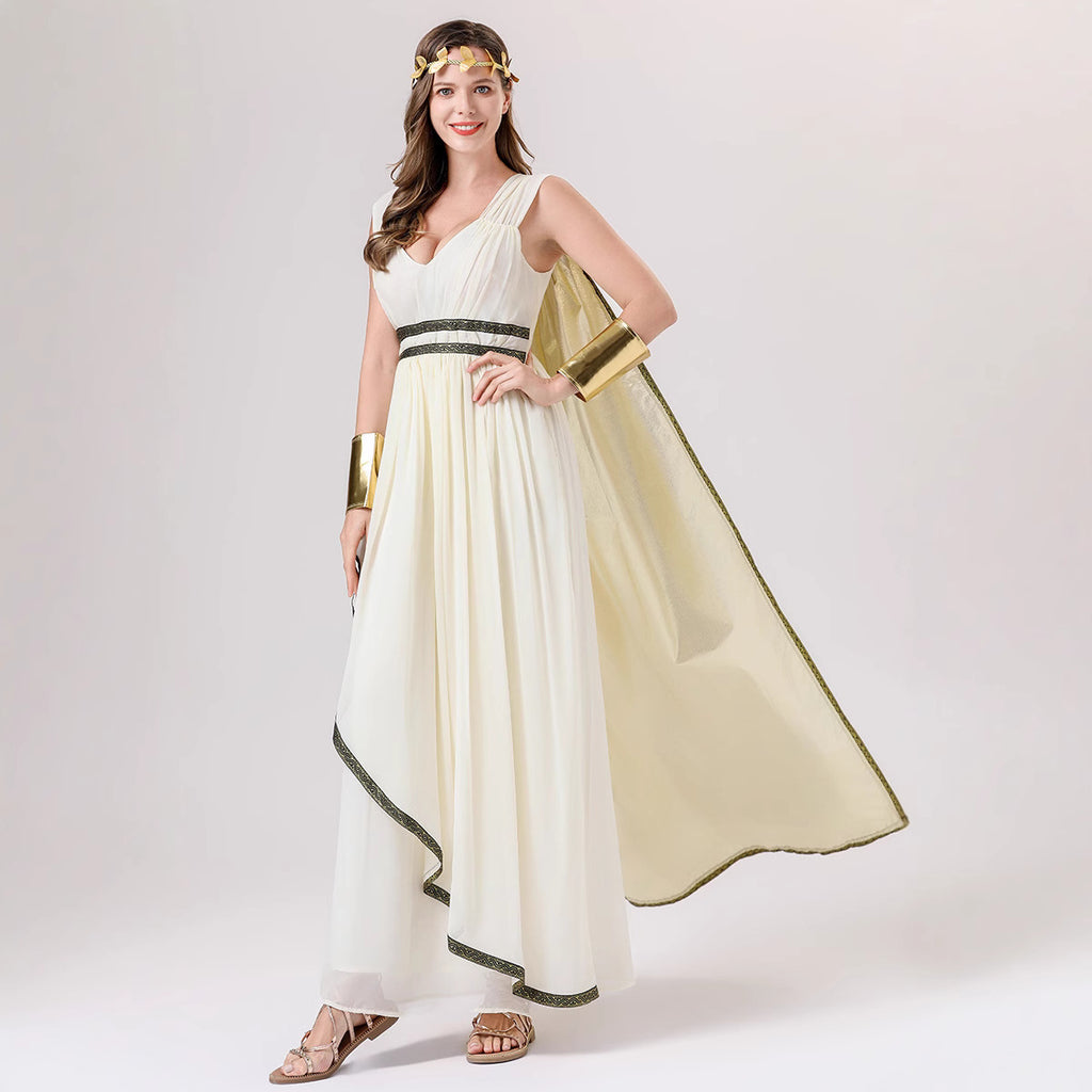 Medieval Roman Parent-Child Greek Mythology Goddess Corset Arabic Costume Halloween Masquerade Party