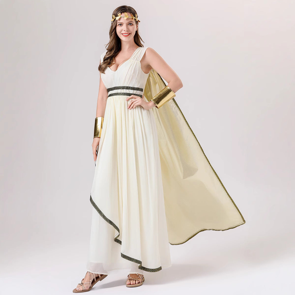 Medieval Roman Parent-Child Greek Mythology Goddess Corset Arabic Costume Halloween Masquerade Party