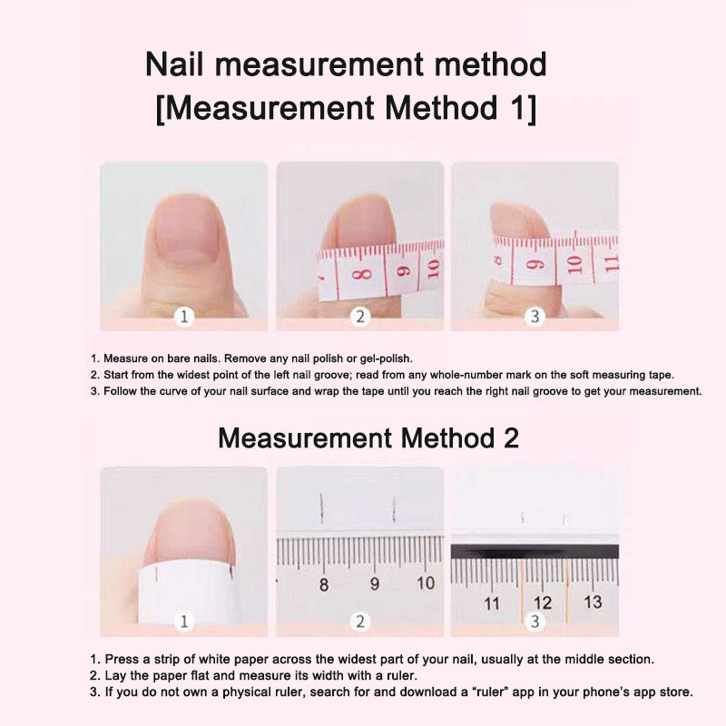 Ultra long 4cm nail patch