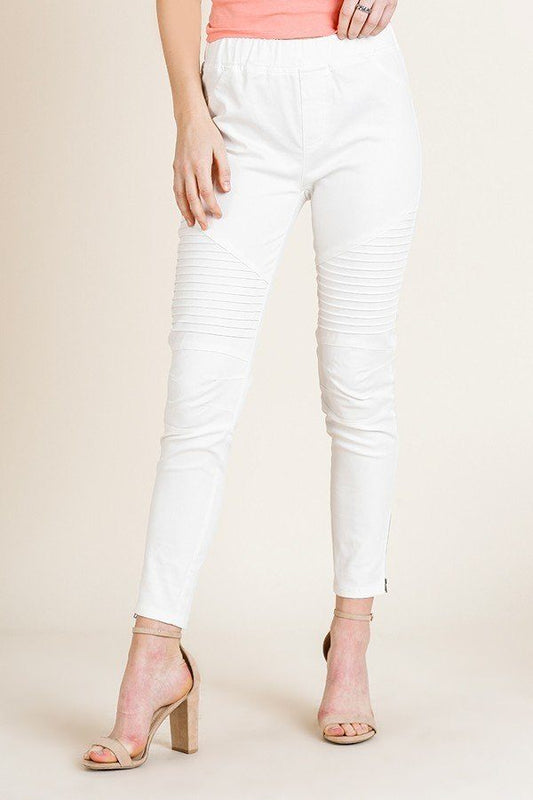 Sale - High Waist Skinny Moto Pant – On Sale Now
