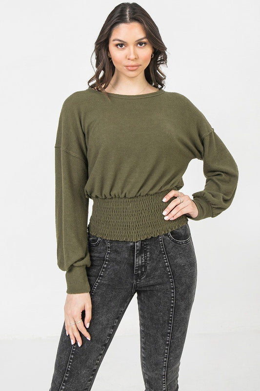 Sale - A Knit Top Featuring Wide Neckline – On Sale Now