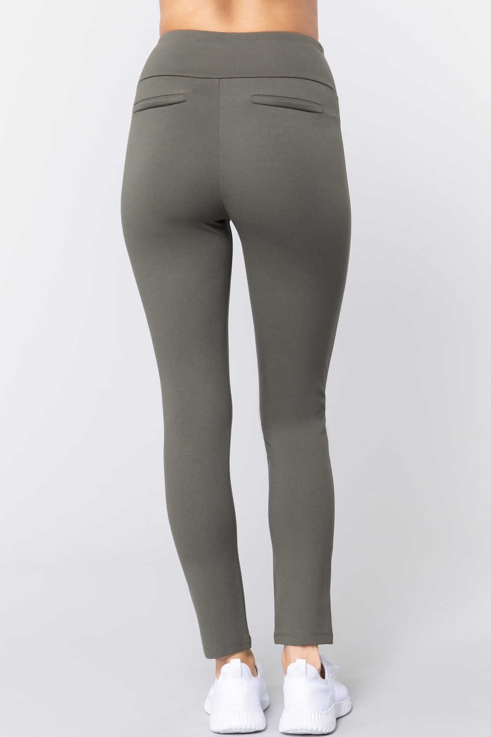 Waist Band Long Ponte Pants-Product Type | Naughty Smile Fashion