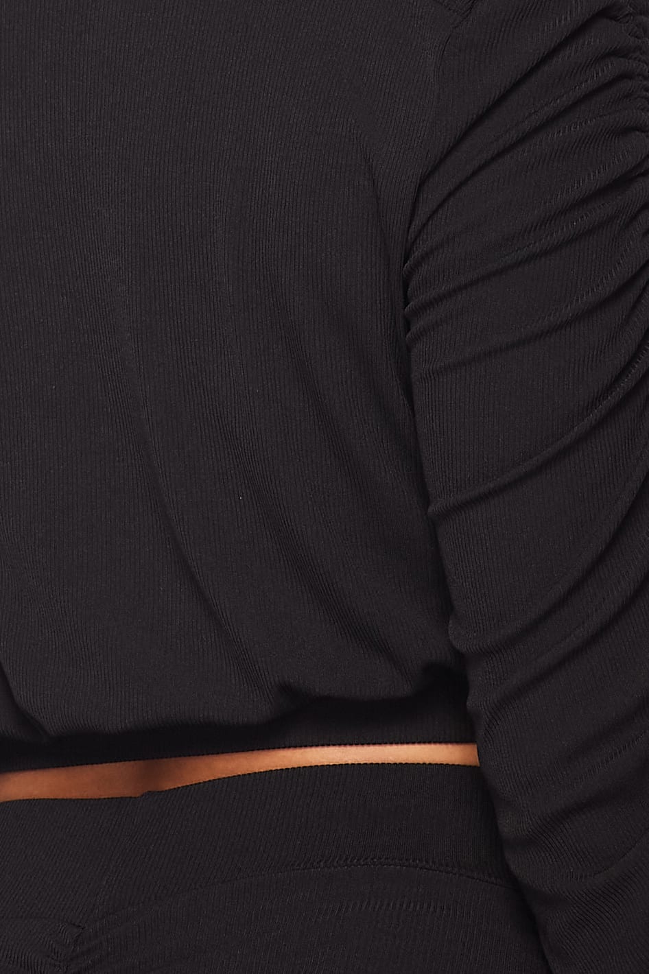Ruched Long Sleeve And Skirt Set-Product Type | Naughty Smile Fashion