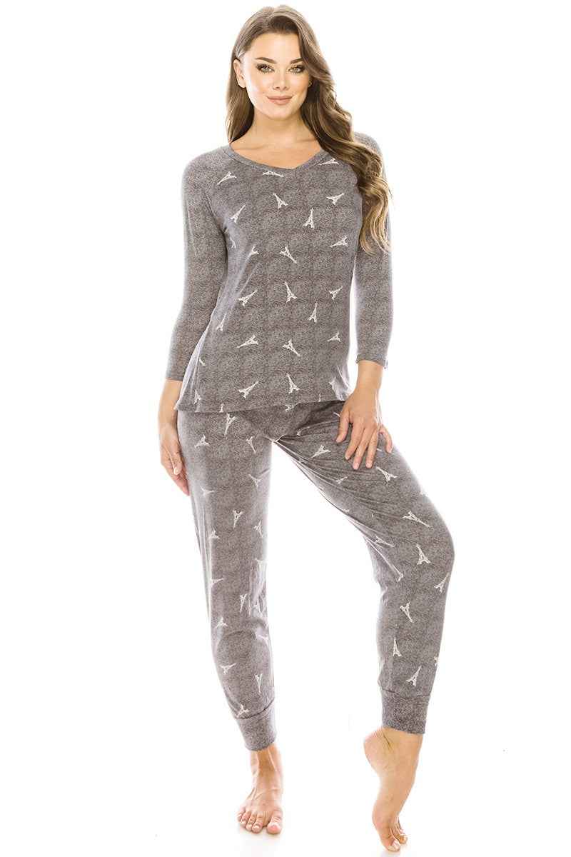 Sale - Solid And Animal Print Mixed Knit Turtleneck Top With Long Sleeves – On Sale Now
