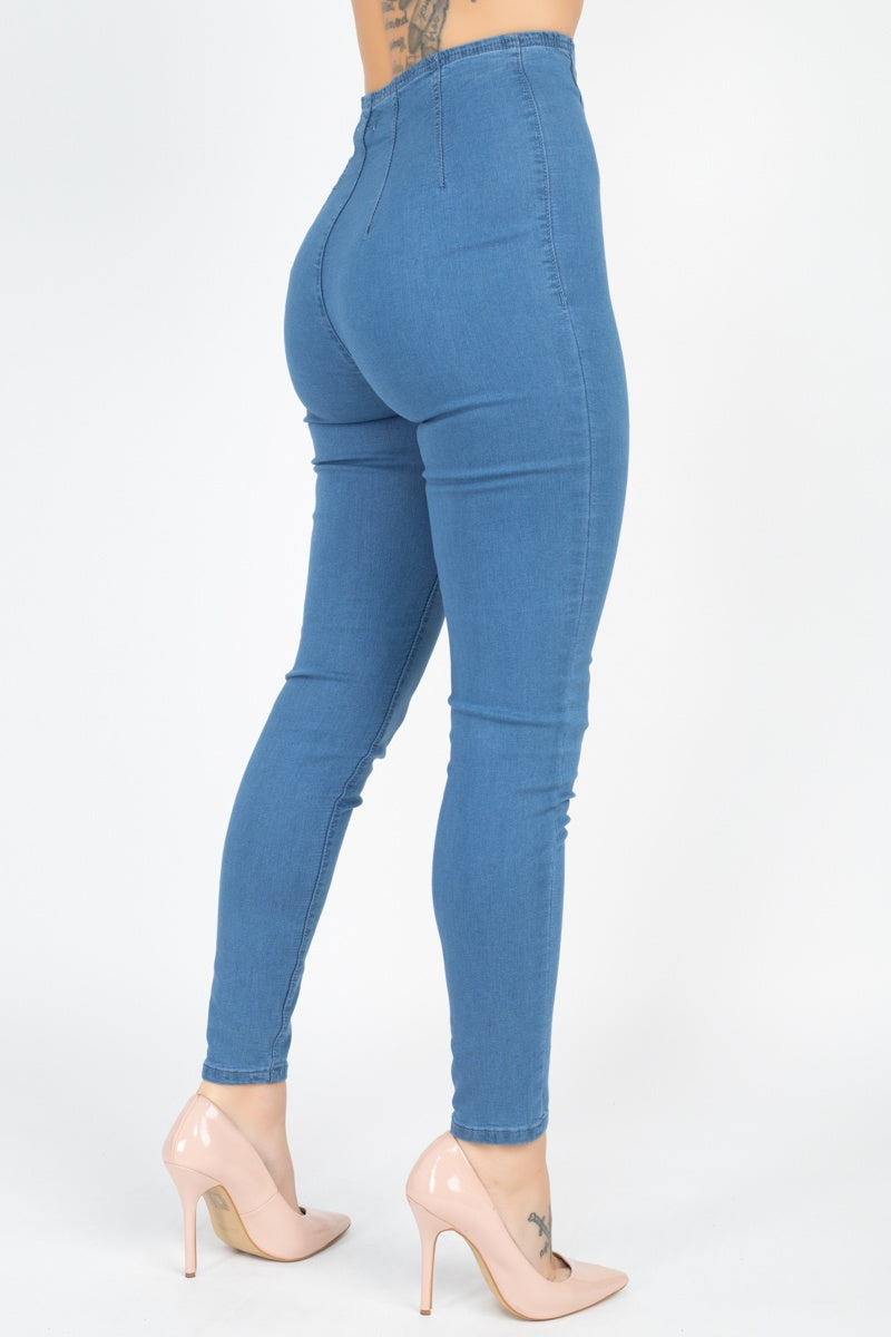 High Waist Denim Jeans-Product Type | Naughty Smile Fashion