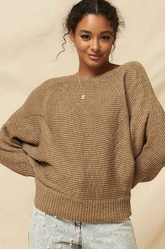 Sale - A Ribbed Knit Sweater – On Sale Now