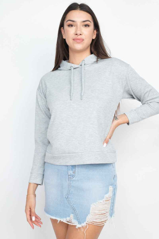 Sale - Self-tie Drawstrings Hoodie – On Sale Now