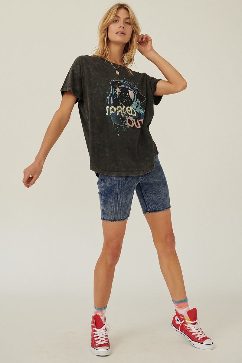 A Mineral Washed Graphic T-shirt-Product Type | Naughty Smile Fashion