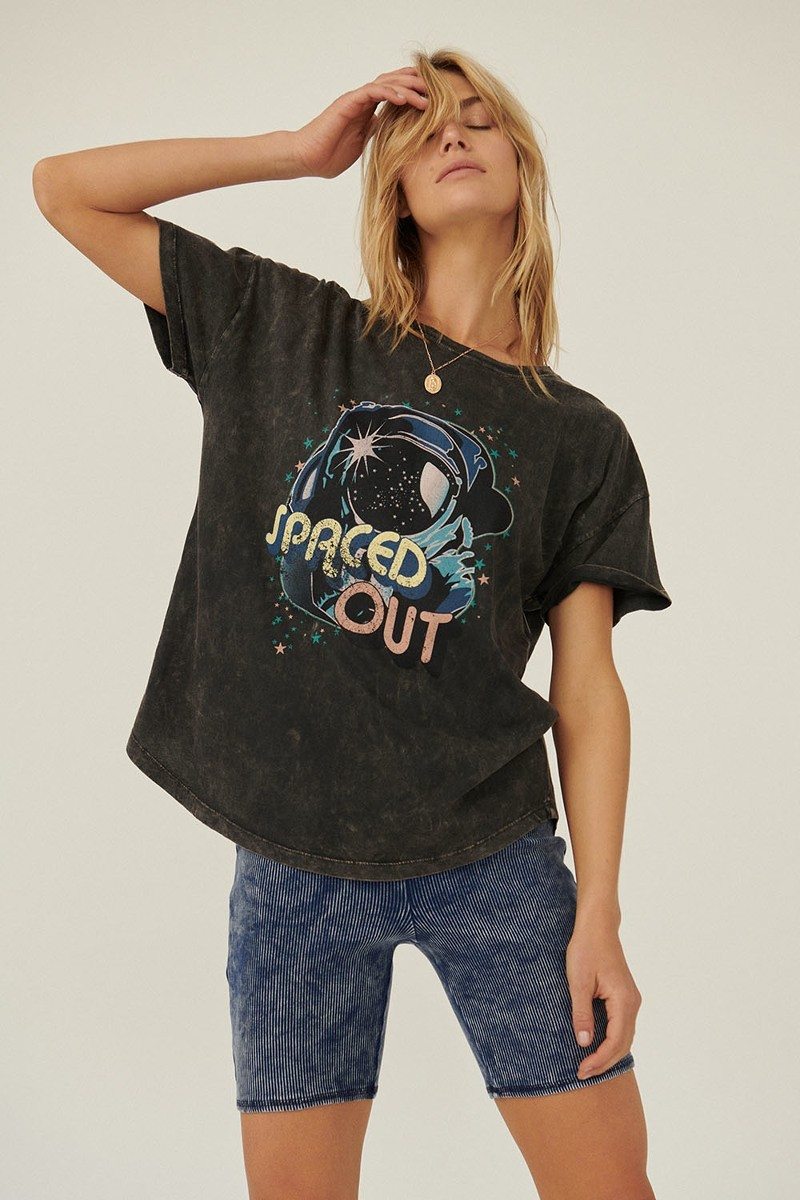 A Mineral Washed Graphic T-shirt-Product Type | Naughty Smile Fashion