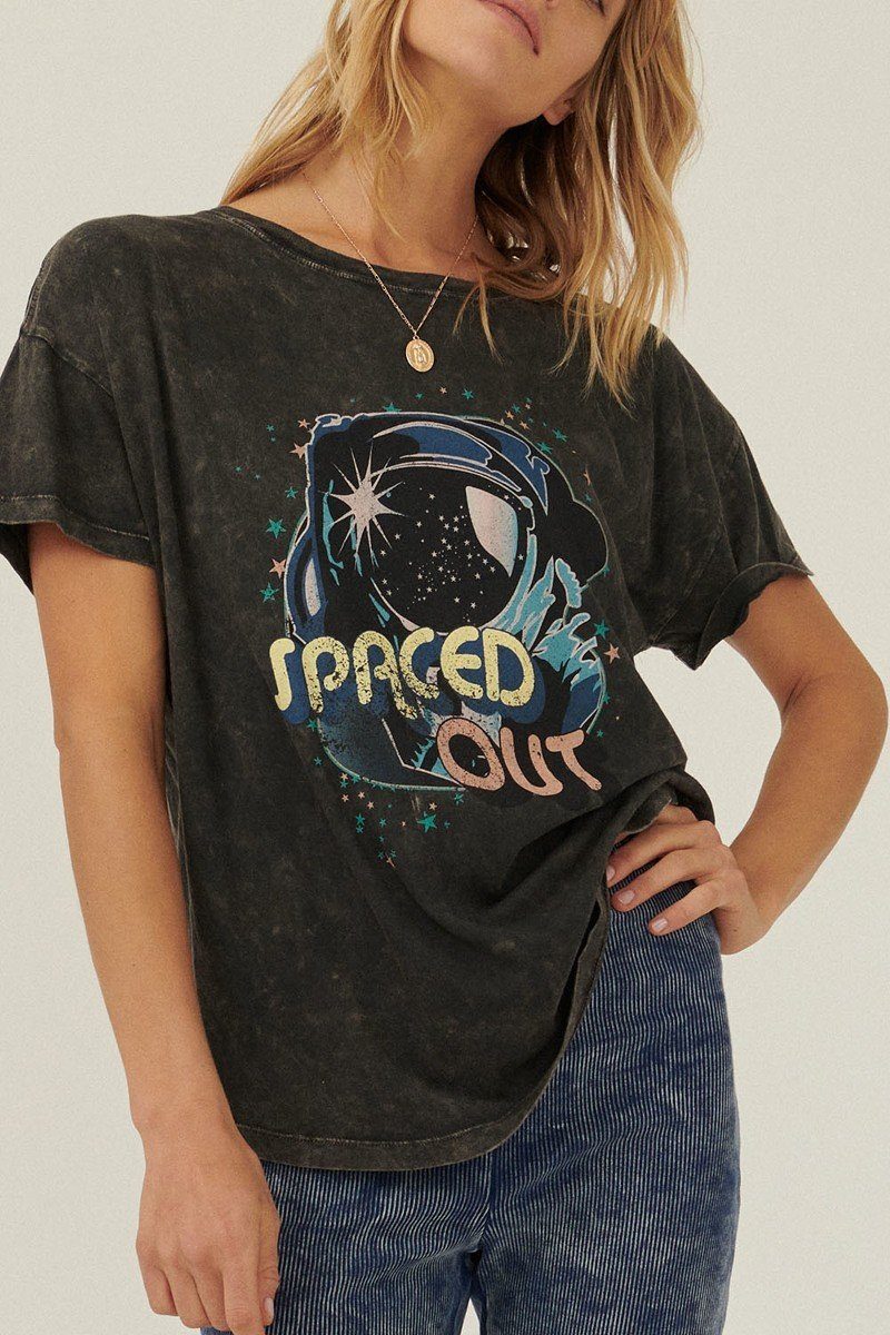 A Mineral Washed Graphic T-shirt-Product Type | Naughty Smile Fashion