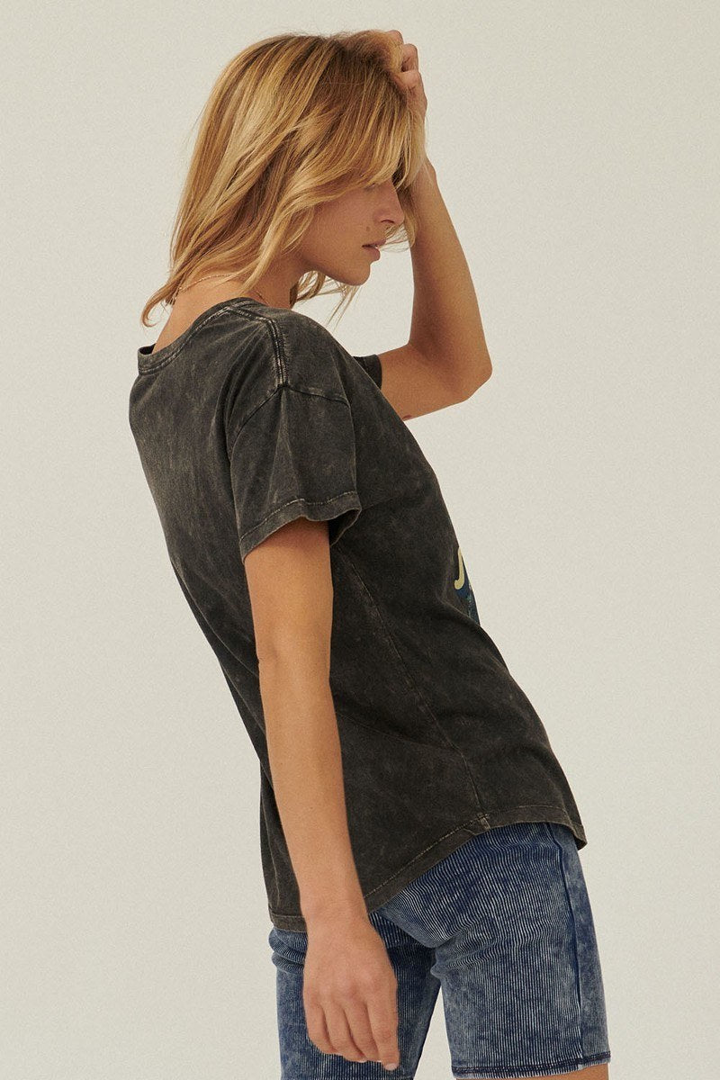 A Mineral Washed Graphic T-shirt-Product Type | Naughty Smile Fashion