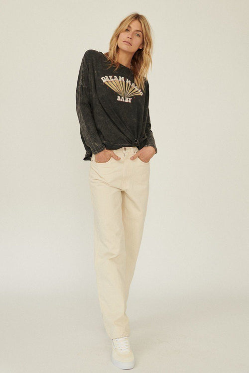 A Mineral Washed Knit Top-Product Type | Naughty Smile Fashion