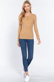 Long Slv Scoop Neck Thermal Top