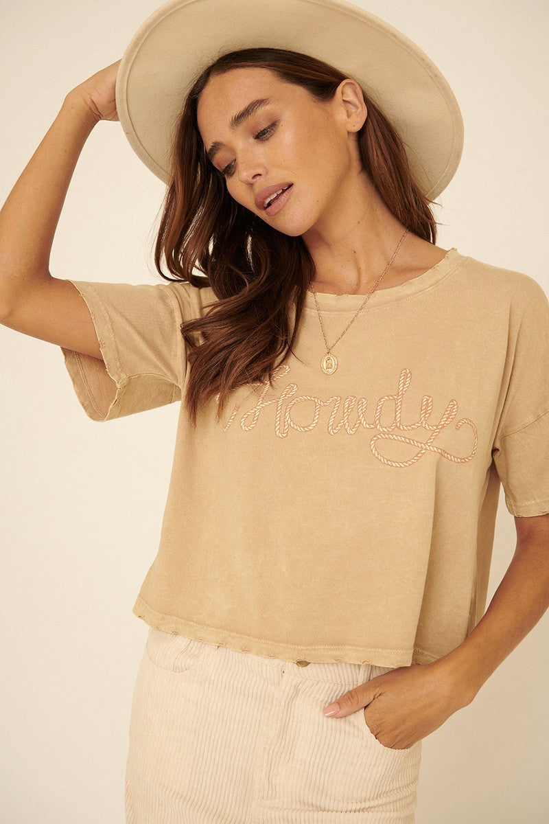 A Mineral-washed Graphic Tee-Product Type | Naughty Smile Fashion