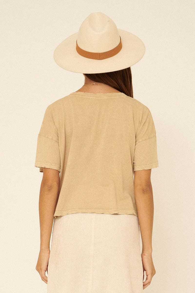 A Mineral-washed Graphic Tee-Product Type | Naughty Smile Fashion