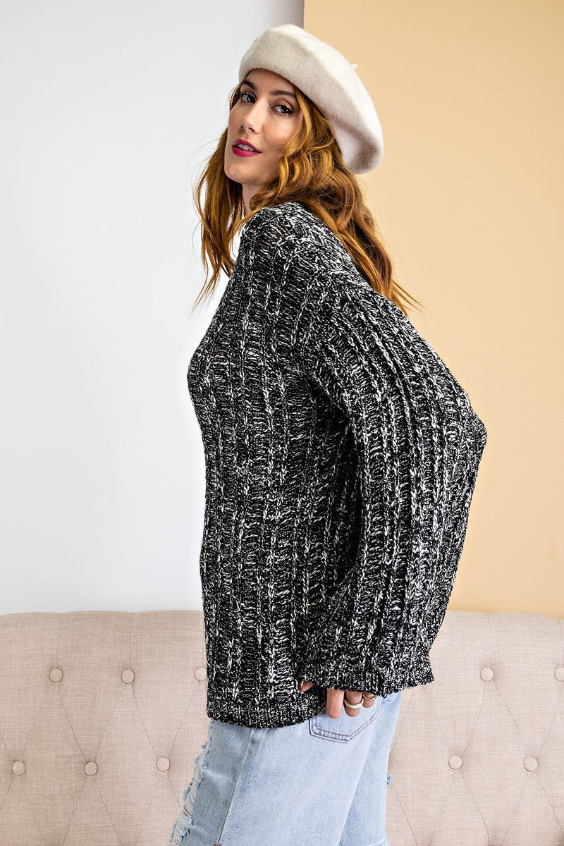 Textured Knitted Sweater-Product Type | Naughty Smile Fashion