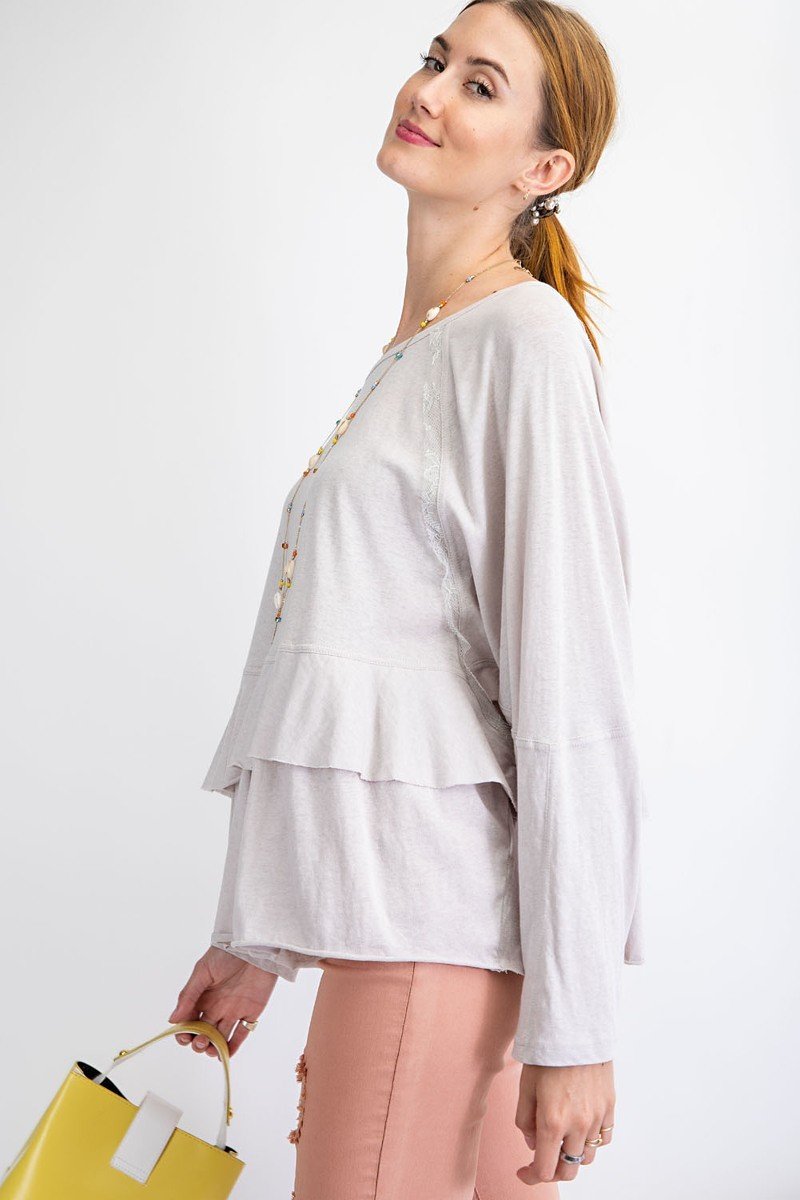 Lace Detailing Tunic-Product Type | Naughty Smile Fashion