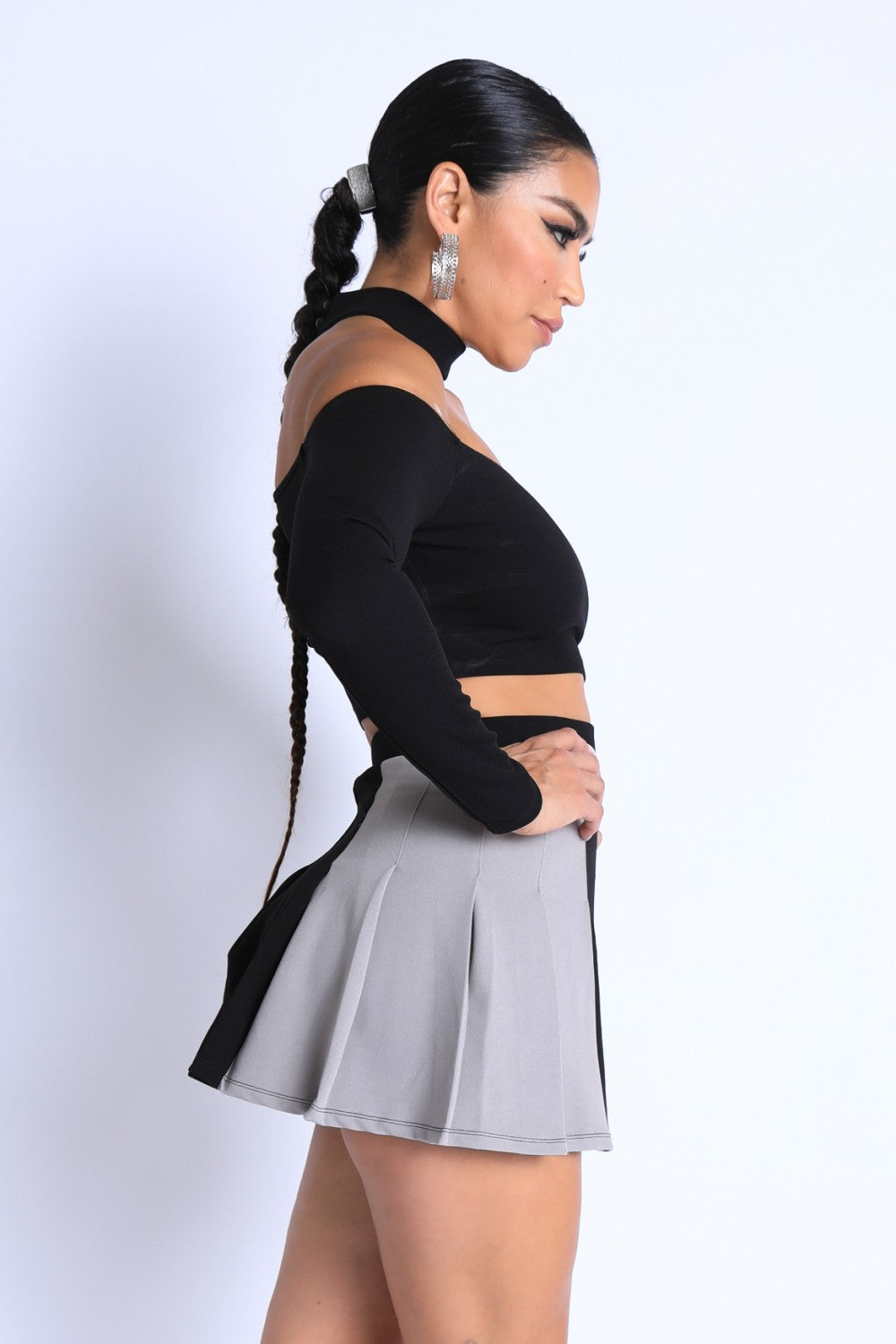 Choker Off-shoulder Top Set-Product Type | Naughty Smile Fashion