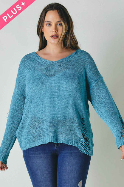 Plus Size Plus Solid Round Neck Sweatrer – Stylish & Comfortable – men’s fashion, stylish and versatile