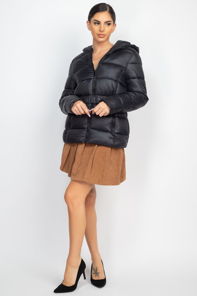 A-line Corduroy Pleated Mini Skirt-Product Type | Naughty Smile Fashion