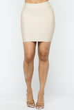 BANDAGE MINI SKIRT