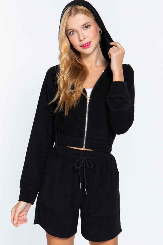 Sale - Hoodie Terry Towelling Jacket – On Sale Now