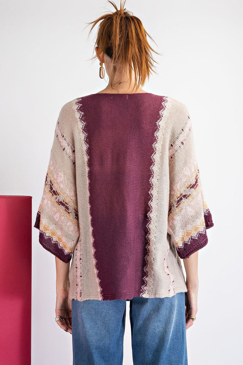Multi Color Thread Sweater-Product Type | Naughty Smile Fashion