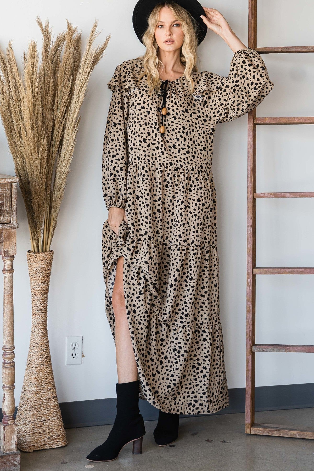 Bohemian Maxi Dress-Product Type | Naughty Smile Fashion