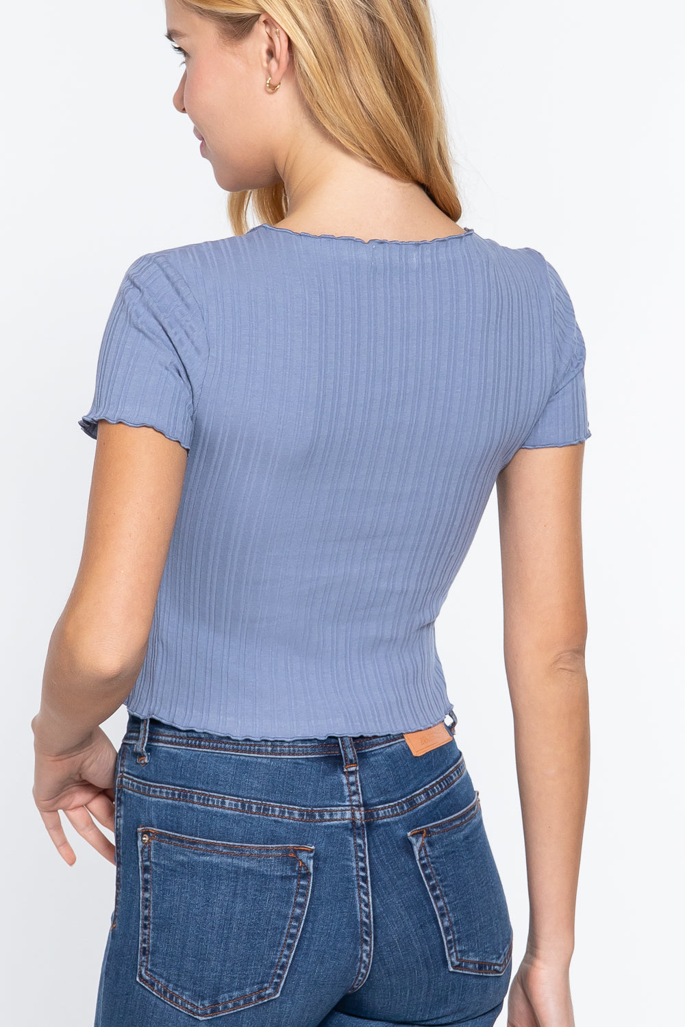 Short Slv Variegated Rib Cardigan-Product Type | Naughty Smile Fashion