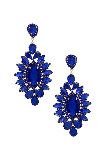 Marquise Rhinestone Dangle Earring