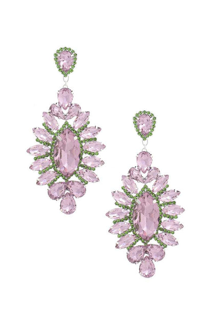 Marquise Rhinestone Dangle Earring