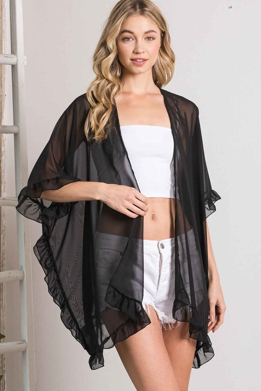Sale - Lightweight Sheer Shawl Cardigan – On Sale Now