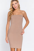 Cami Heavy Rib Mini Dress-Product Type | Naughty Smile Fashion