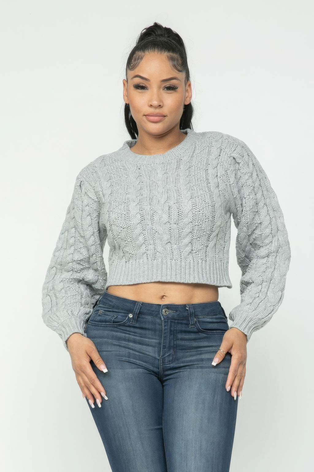 Cable Pullover Top-Product Type | Naughty Smile Fashion