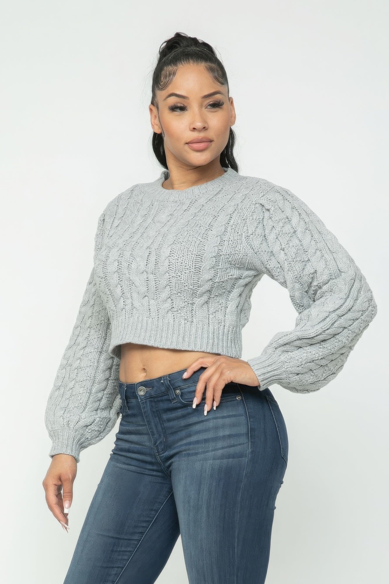 Cable Pullover Top-Product Type | Naughty Smile Fashion