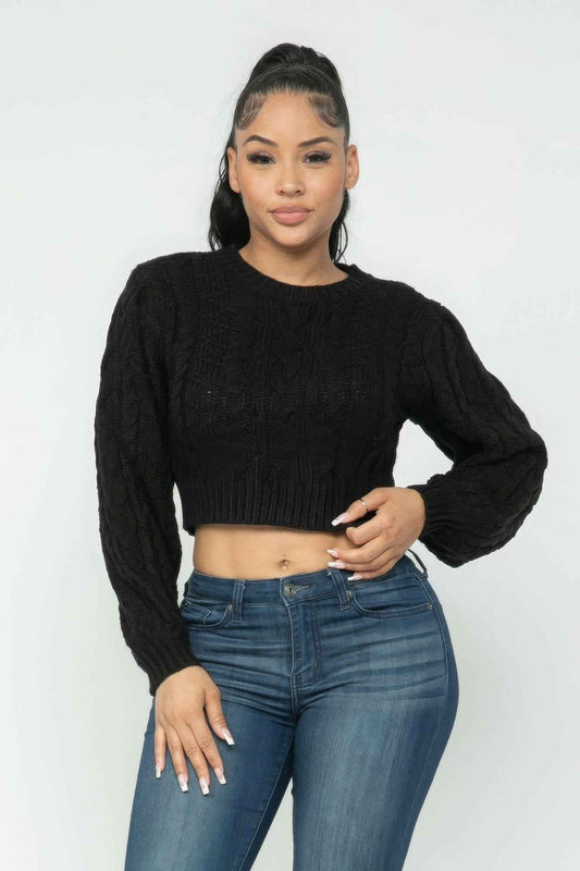 Sale - Cable Pullover Top – On Sale Now