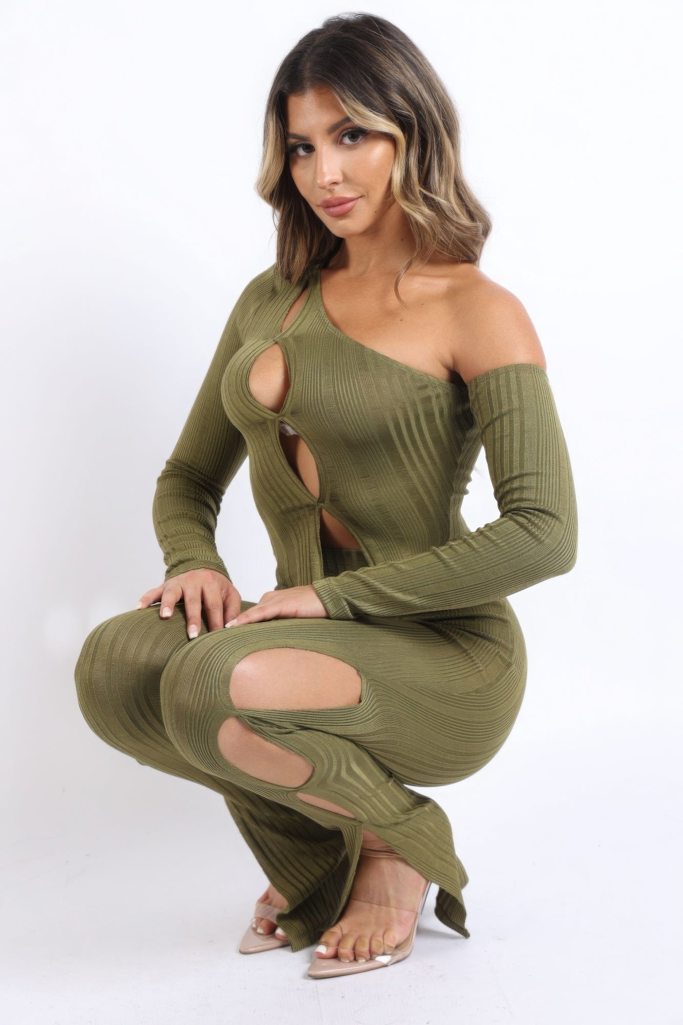 Cutout ribbed set-Product Type | Naughty Smile Fashion