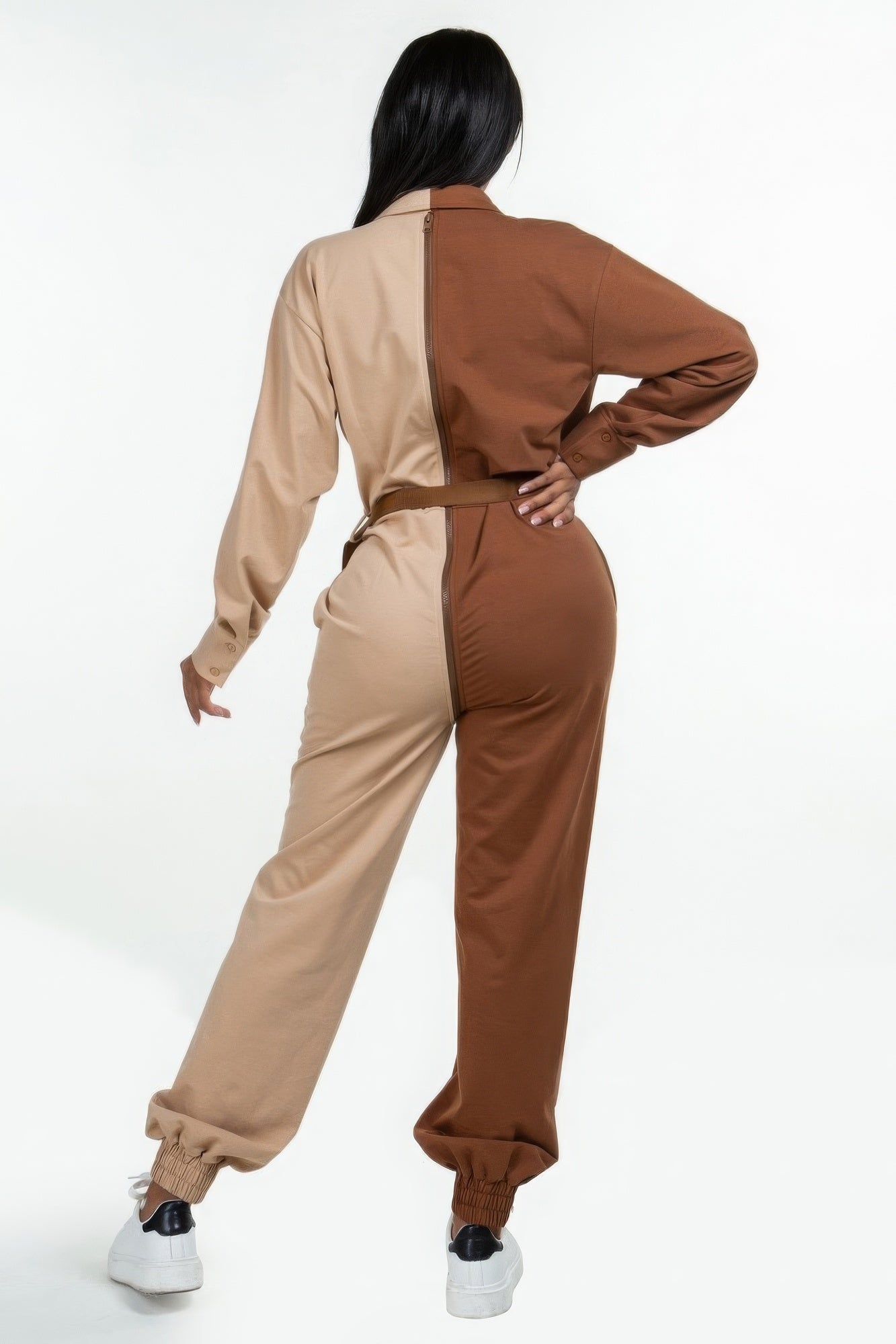 Long Sleeve Oversized Cozy Shirt Jumpsuit-Product Type | Naughty Smile Fashion