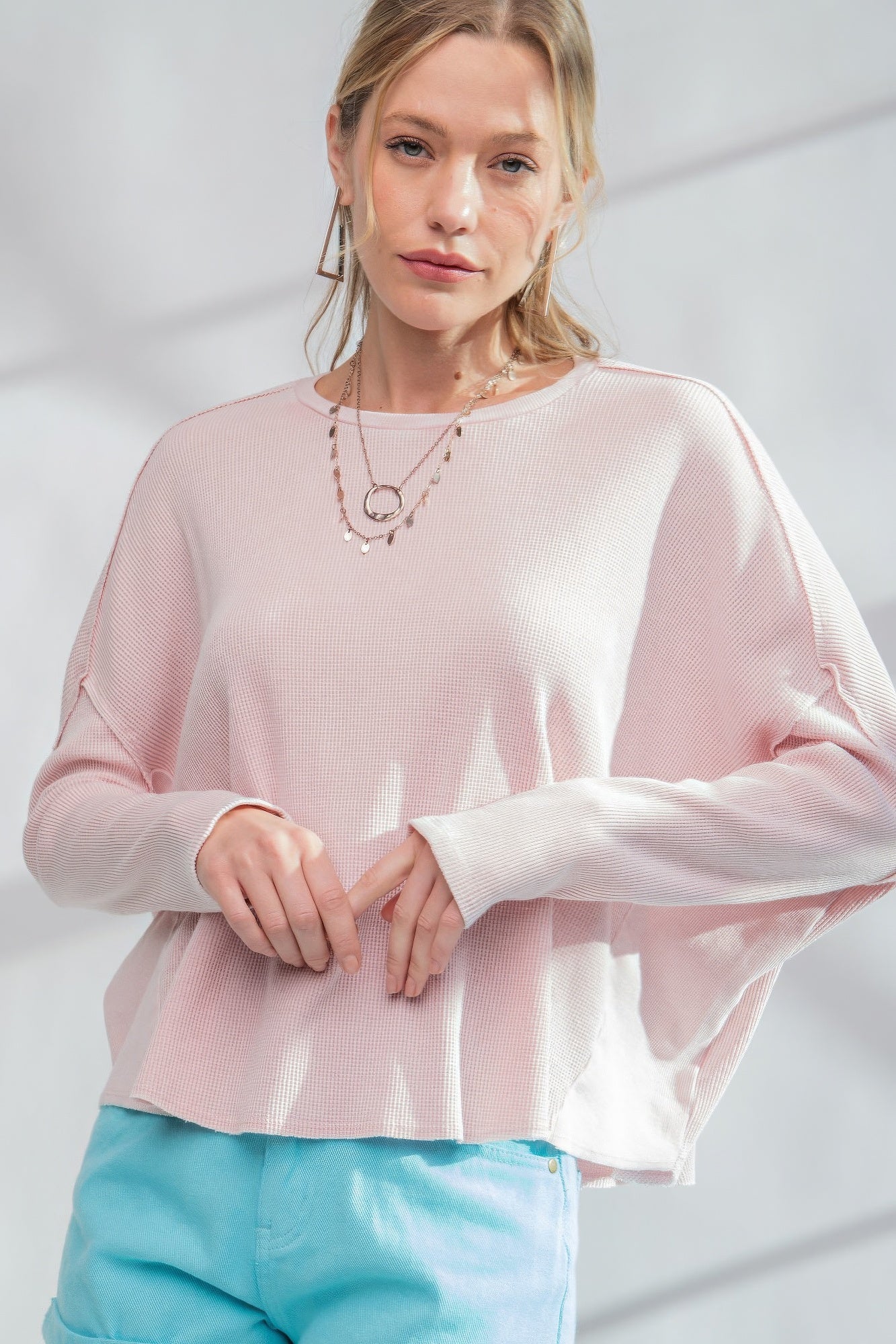 Washed Thermal Top-Product Type | Naughty Smile Fashion