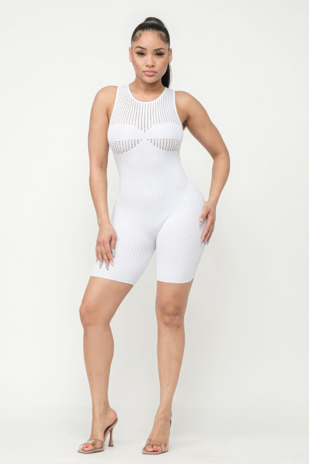 Poinetlle Stitch Romper-Product Type | Naughty Smile Fashion