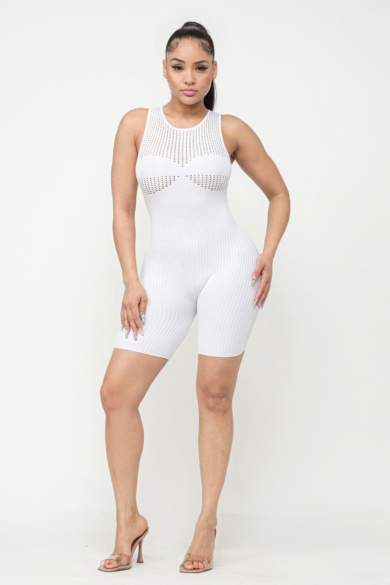 Poinetlle Stitch Romper-Product Type | Naughty Smile Fashion