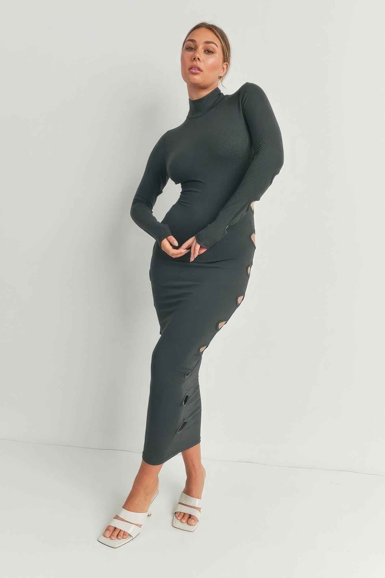 Sale - Cutout Detail Maxi Dress – On Sale Now