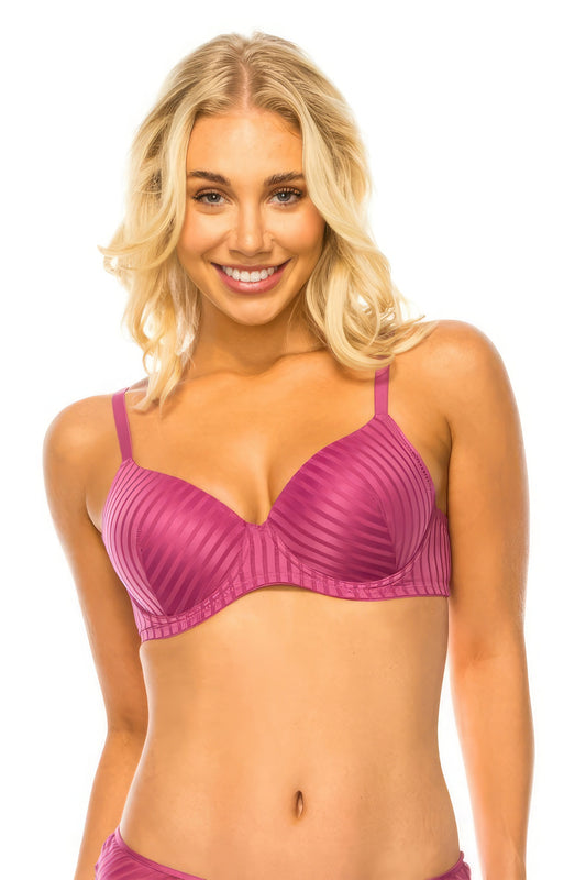 Sale - Stripe Lace Bra – On Sale Now
