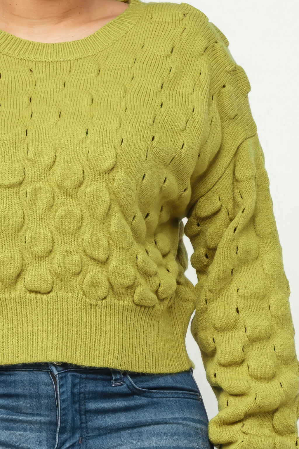 Checker Sweater Top-Product Type | Naughty Smile Fashion