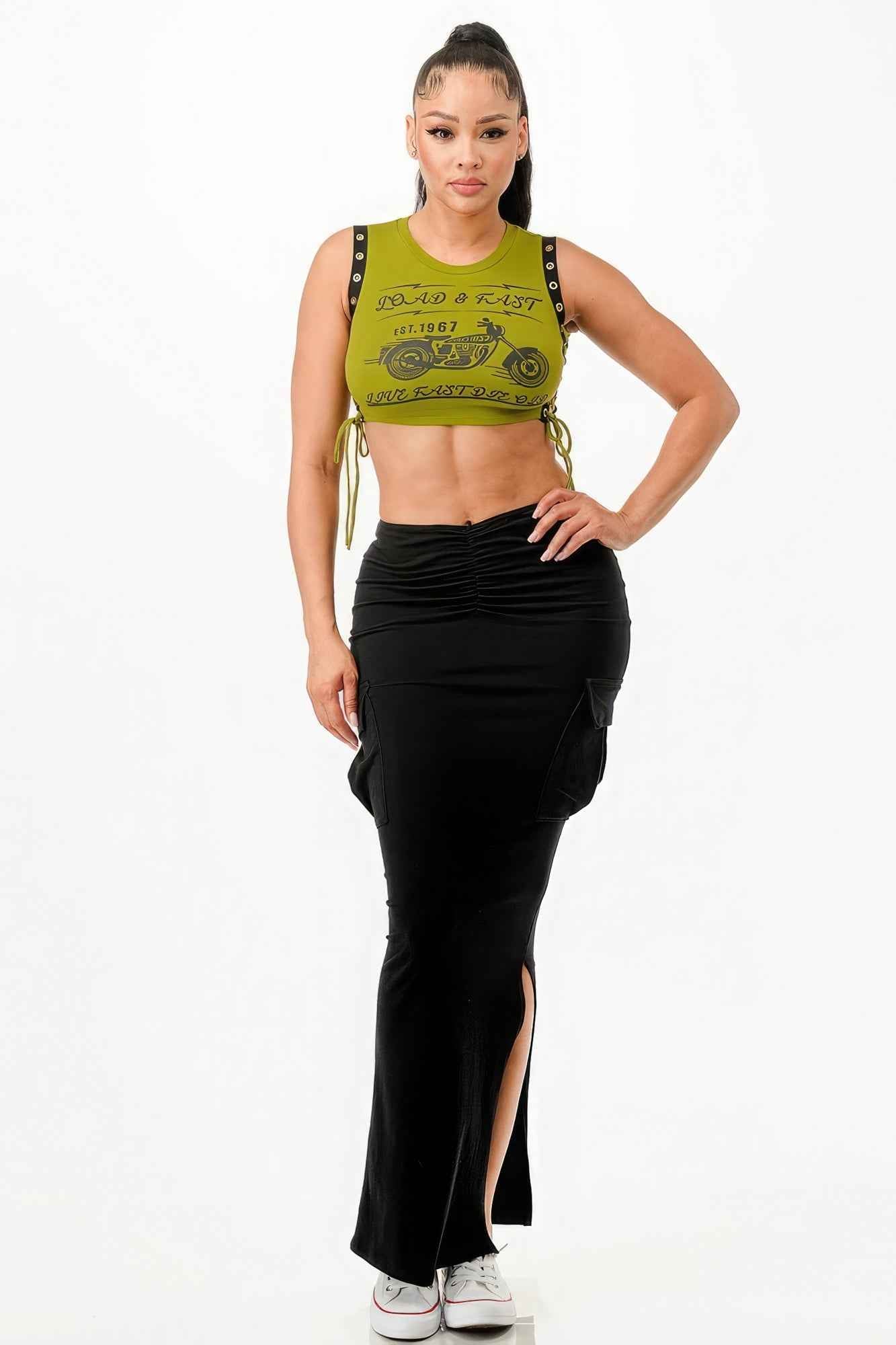 Sale - Sleveless Two Piece Set – On Sale Now