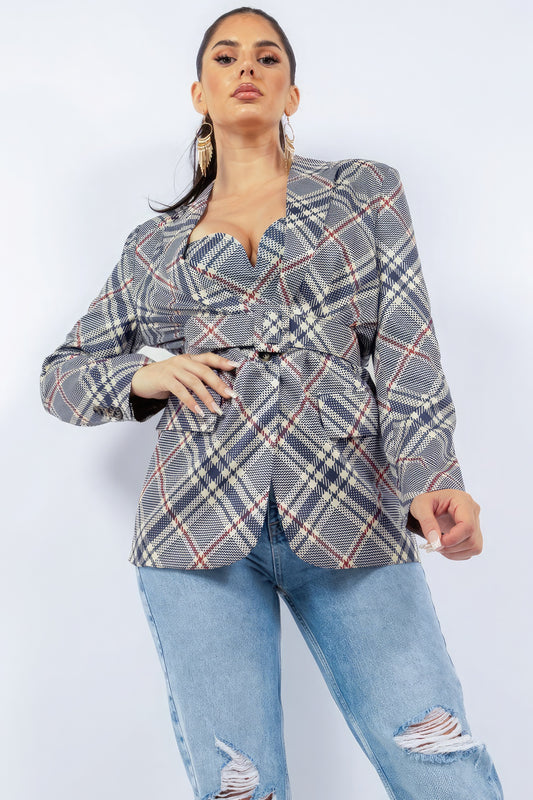 Sale - Oversized Blazer With Belt – On Sale Now